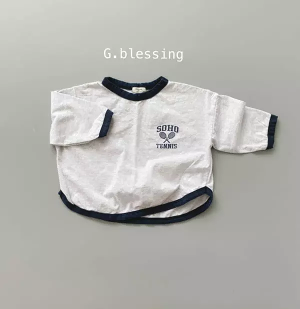 G Blessing - Korean Children Fashion - #kidzfashiontrend - Tennis piping Tee