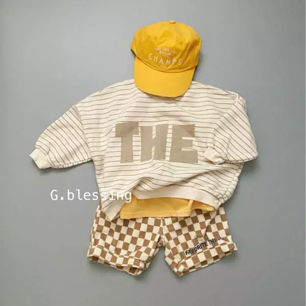 G Blessing - Korean Children Fashion - #littlefashionista - The Stripes Sweatshirt - 7