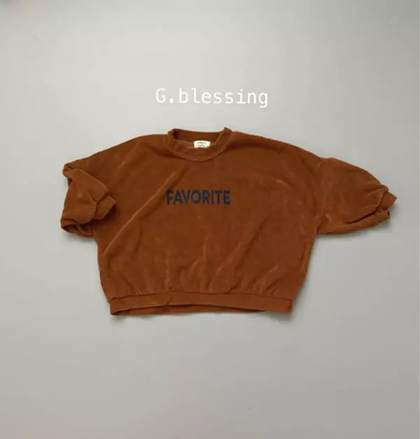G Blessing - Korean Children Fashion - #magicofchildhood - Terry Sweatshirt - 3