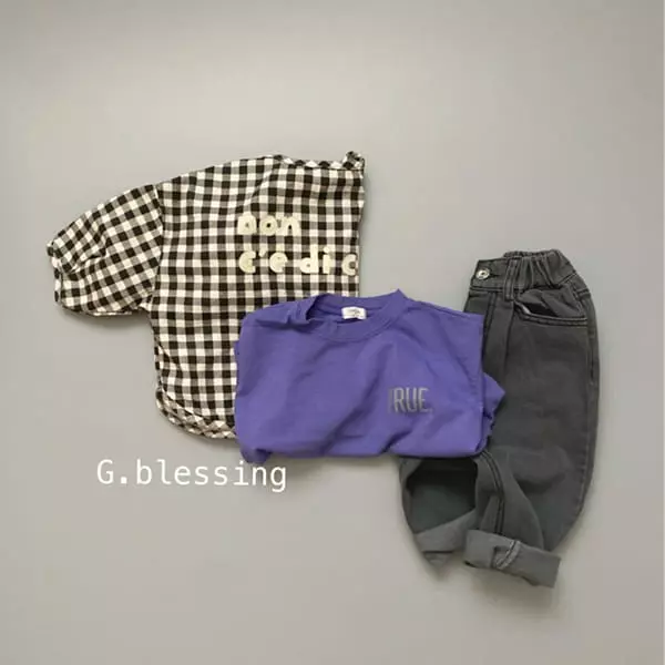 G Blessing - Korean Children Fashion - #stylishchildhood - Natural Jeans - 11