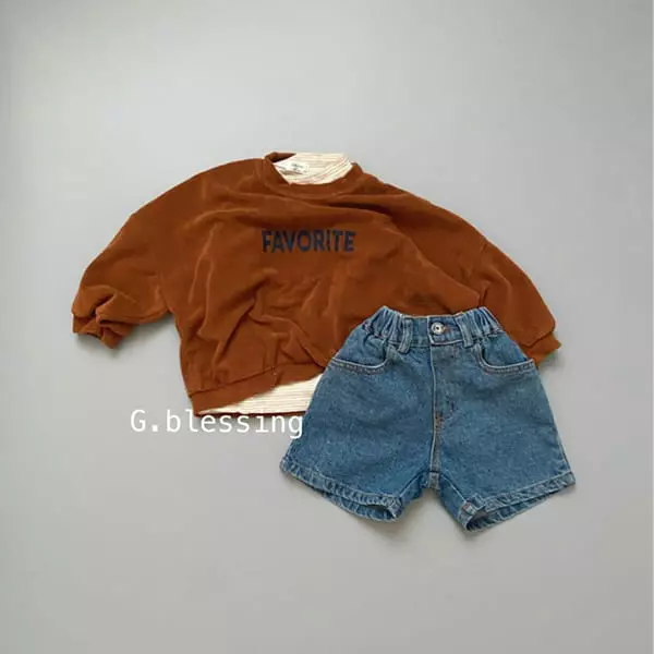 G Blessing - Korean Children Fashion - #toddlerclothing - Terry Sweatshirt - 7