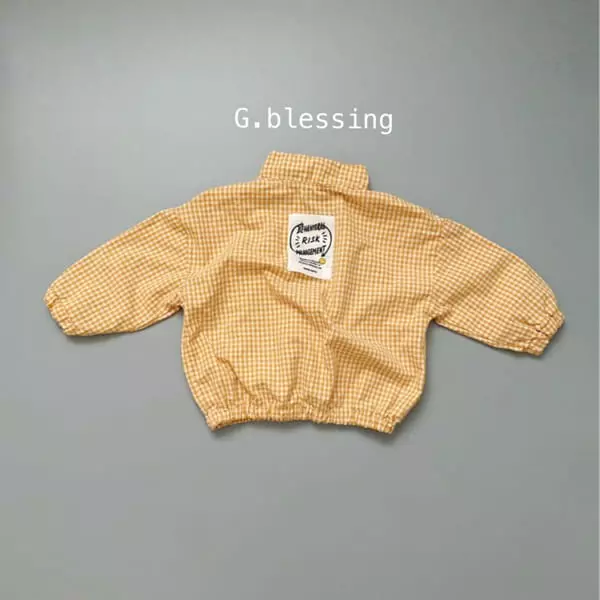 G Blessing - Korean Children Fashion - #toddlerclothing - Check Check Anorak - 6