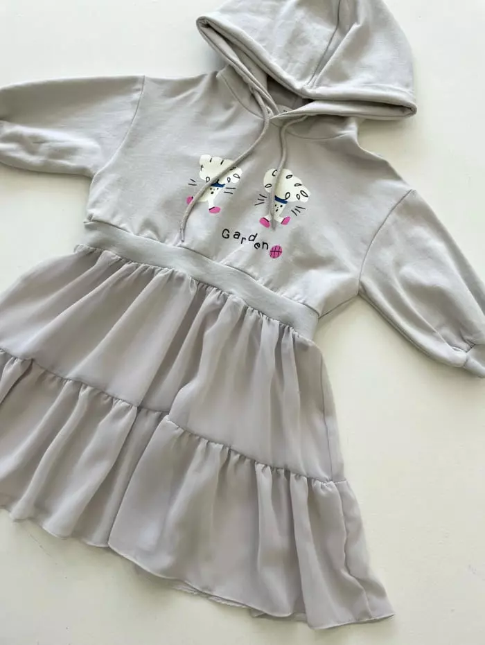 Garden - Korean Children Fashion - #Kfashion4kids - Hoody One-piece - 7