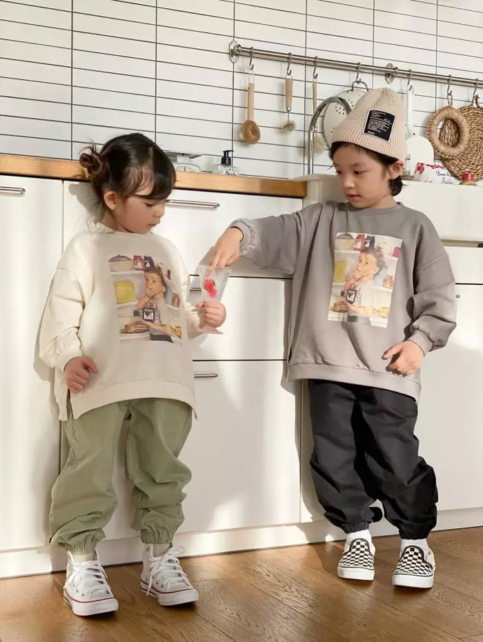 Garden - Korean Children Fashion - #Kfashion4kids - Print Sweatshirt