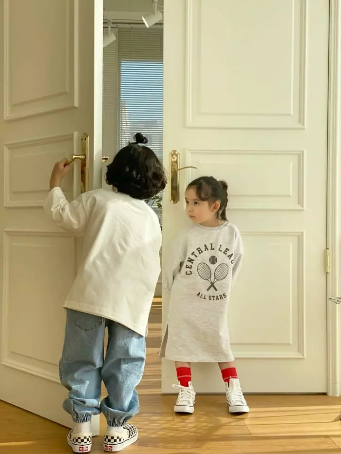 Garden - Korean Children Fashion - #Kfashion4kids - Tennis Embroidery Tee - 9