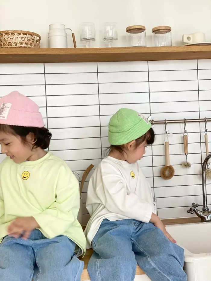 Garden - Korean Children Fashion - #Kfashion4kids - Smile Logo Tee - 8
