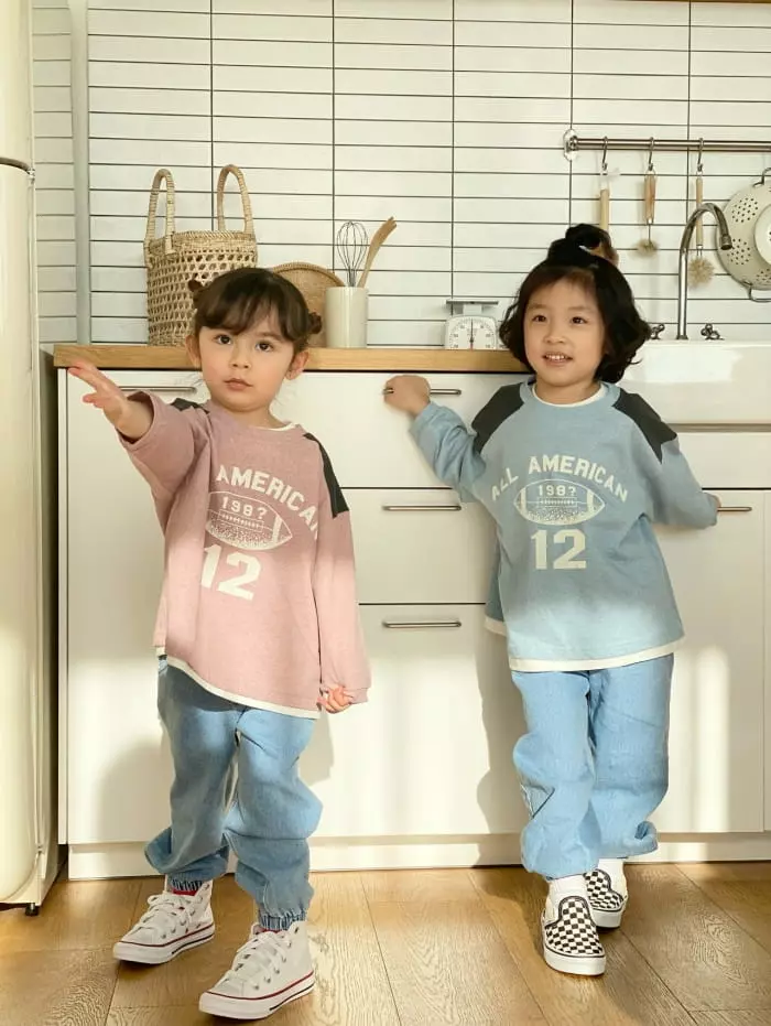 Garden - Korean Children Fashion - #Kfashion4kids - Lugby Color Tee - 6