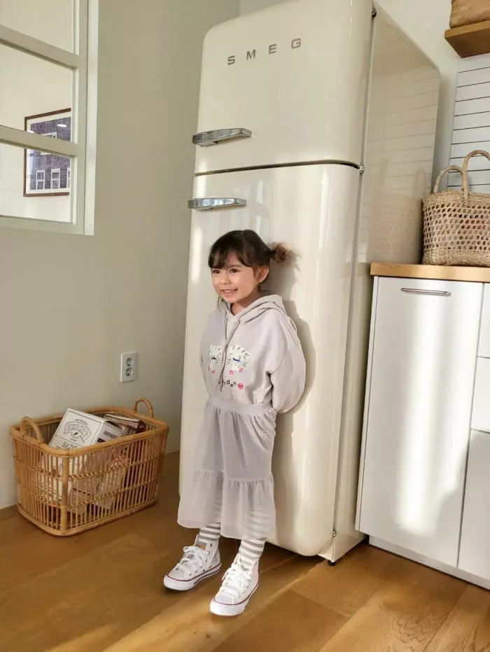 Garden - Korean Children Fashion - #childofig - Hoody One-piece - 12