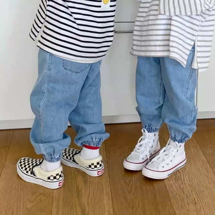Garden - Korean Children Fashion - #childrensboutique - Jogger Jeans - 8