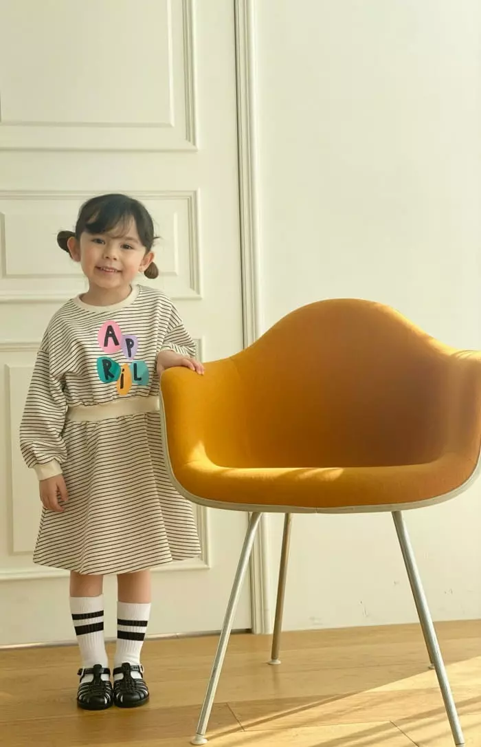 Garden - Korean Children Fashion - #childrensboutique - Stripes Band One-piece - 11