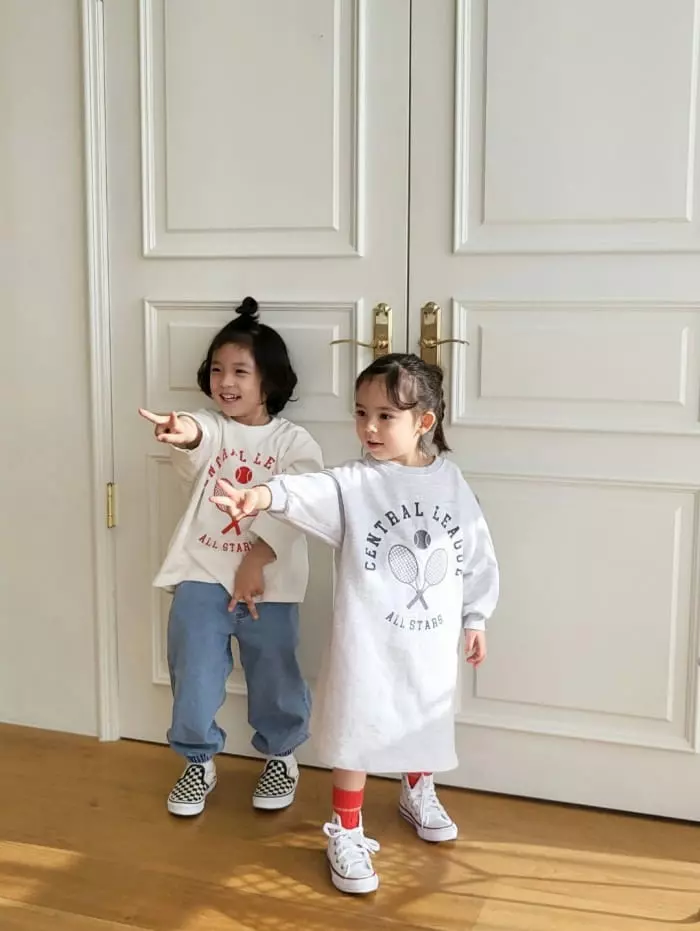 Garden - Korean Children Fashion - #childrensboutique - Tennis Embroidery Tee - 2