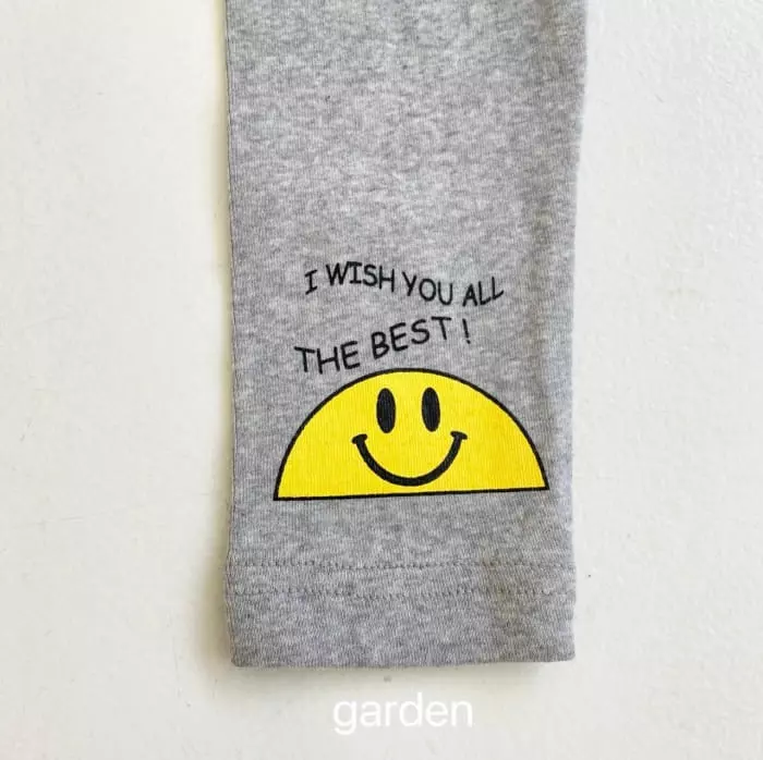 Garden - Korean Children Fashion - #childrensboutique - Smile Leggings - 12