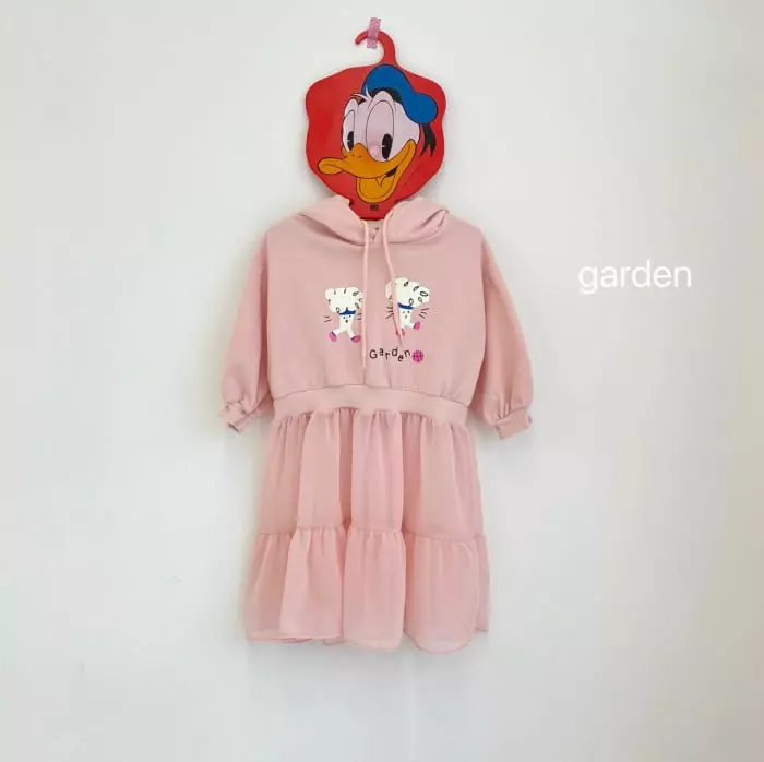 Garden - Korean Children Fashion - #designkidswear - Hoody One-piece