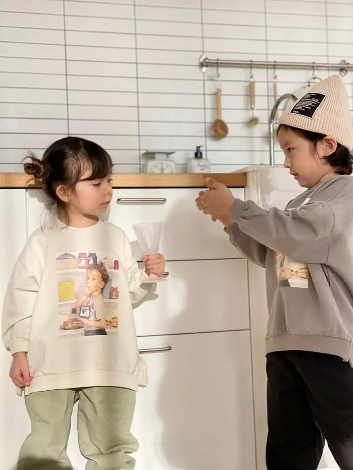 Garden - Korean Children Fashion - #designkidswear - Print Sweatshirt - 9