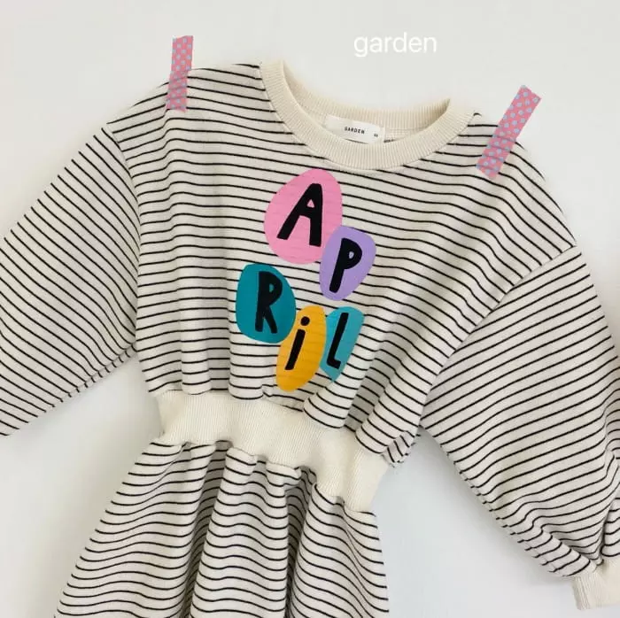 Garden - Korean Children Fashion - #kidsshorts - Stripes Band One-piece