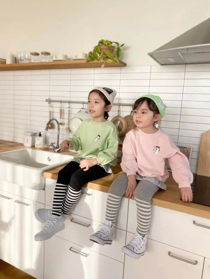 Garden - Korean Children Fashion - #kidsshorts - Stripes Leggings