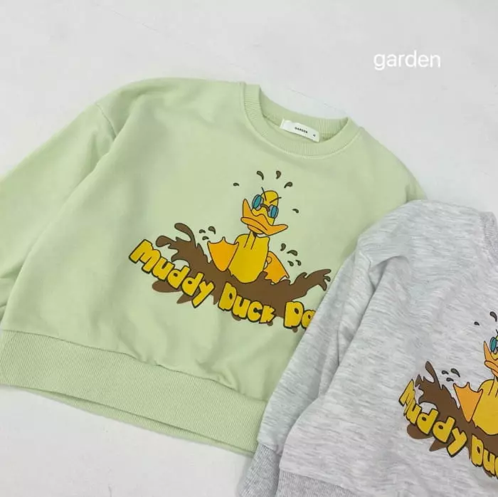 Garden - Korean Children Fashion - #kidsstore - Duck Sweatshirt - 10