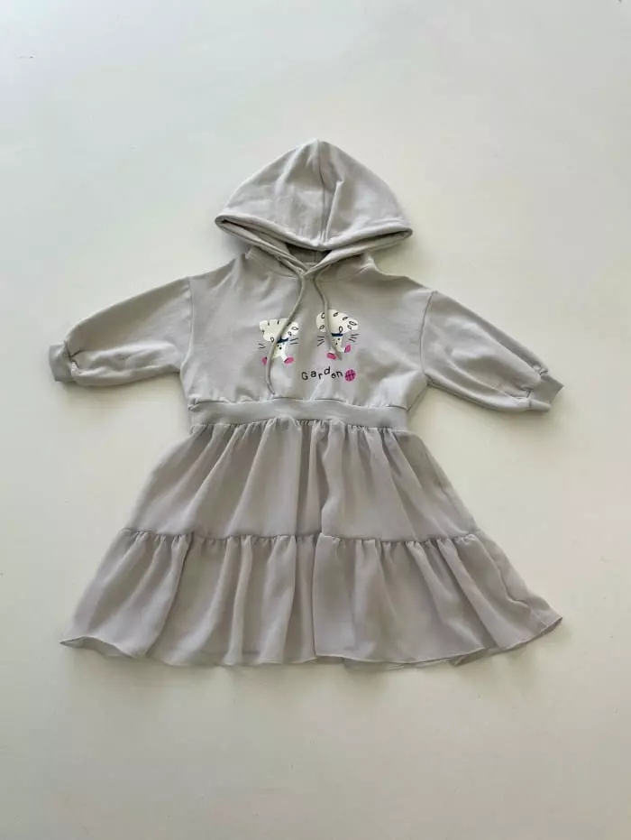 Garden - Korean Children Fashion - #kidzfashiontrend - Hoody One-piece - 6