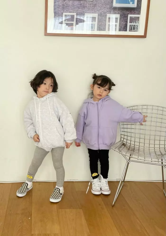 Garden - Korean Children Fashion - #kidzfashiontrend - Smile Leggings - 2