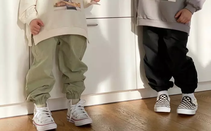 Garden - Korean Children Fashion - #littlefashionista - Cotton Jogger Pants