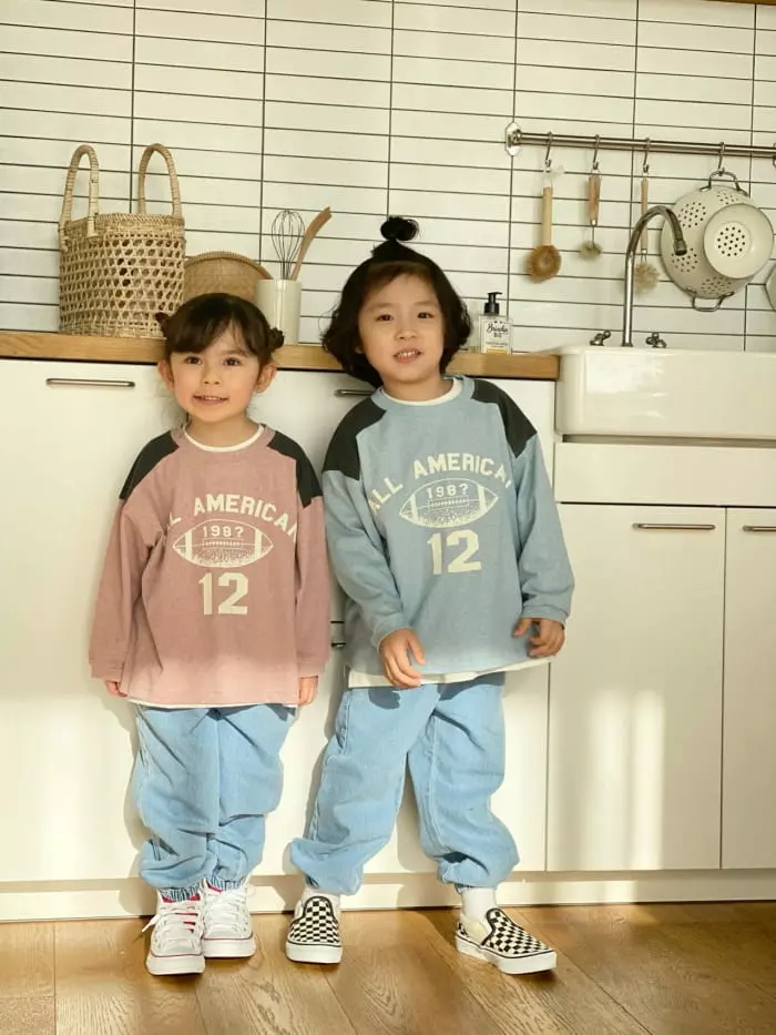 Garden - Korean Children Fashion - #littlefashionista - Lugby Color Tee - 7