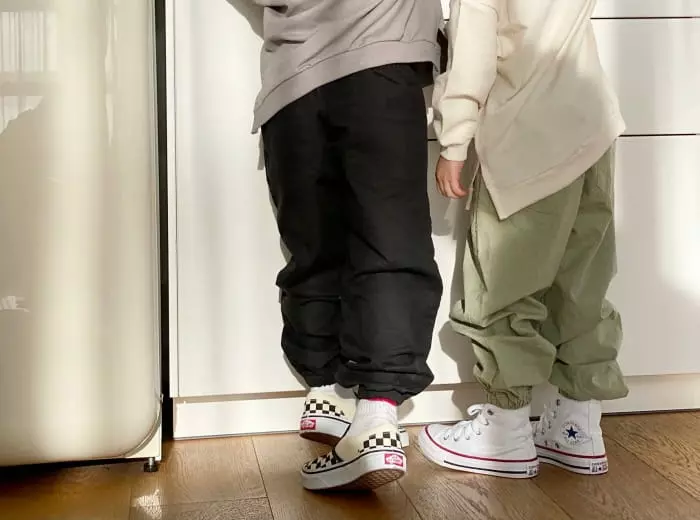 Garden - Korean Children Fashion - #magicofchildhood - Cotton Jogger Pants - 2