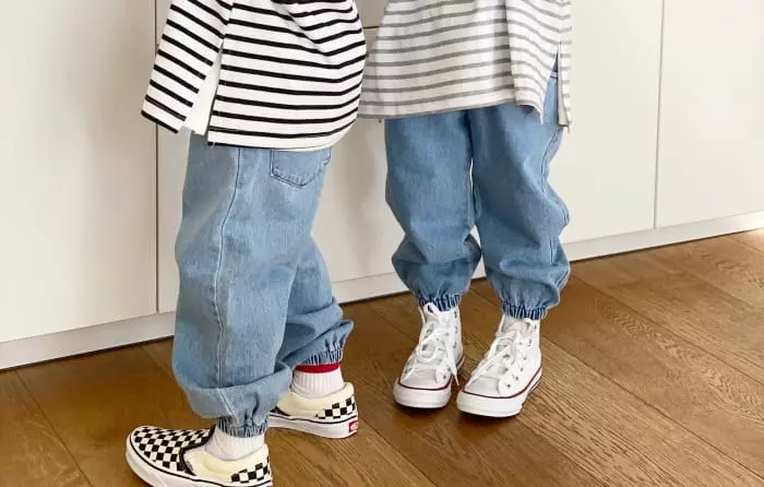 Garden - Korean Children Fashion - #magicofchildhood - Jogger Jeans