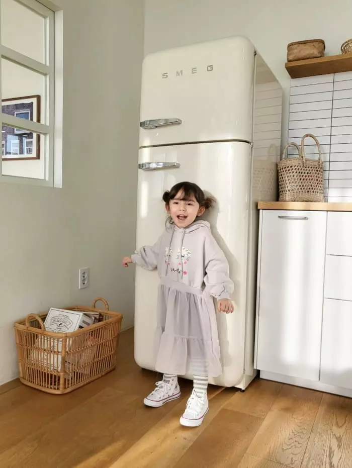 Garden - Korean Children Fashion - #magicofchildhood - Hoody One-piece - 9