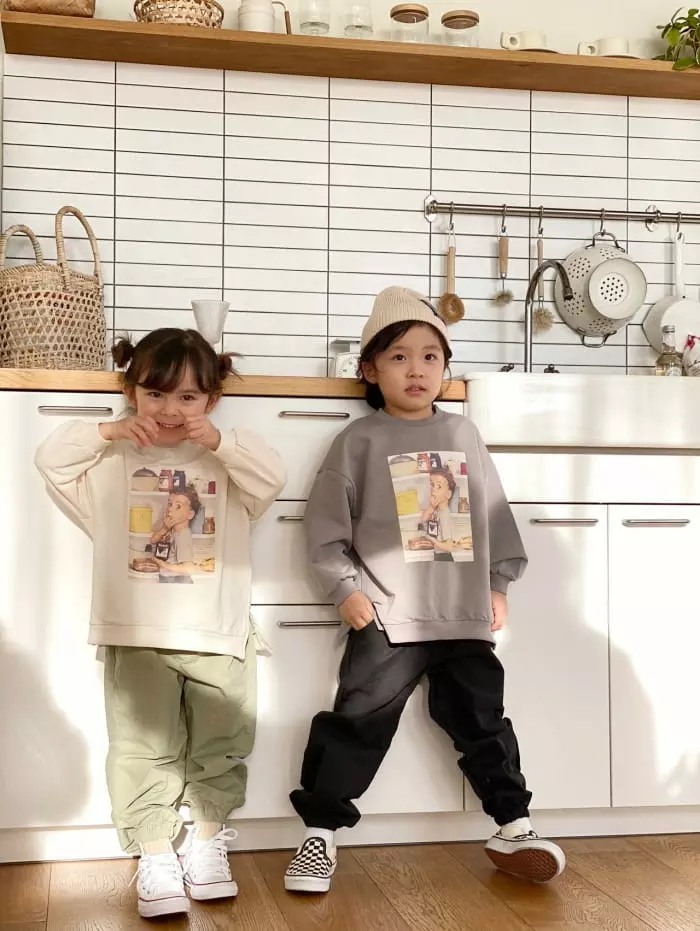 Garden - Korean Children Fashion - #magicofchildhood - Print Sweatshirt - 3