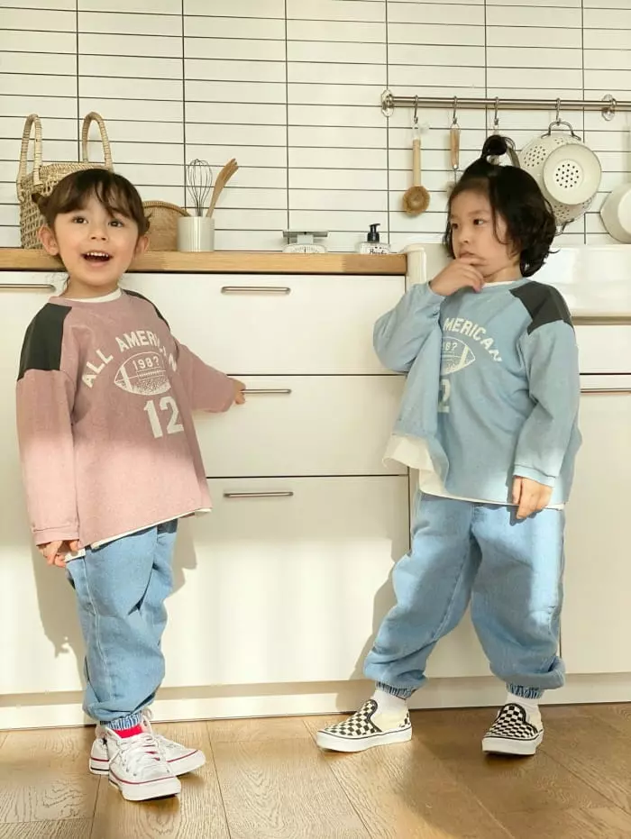 Garden - Korean Children Fashion - #magicofchildhood - Lugby Color Tee - 8