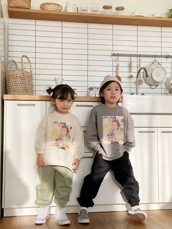 Garden - Korean Children Fashion - #magicofchildhood - Print Sweatshirt - 4