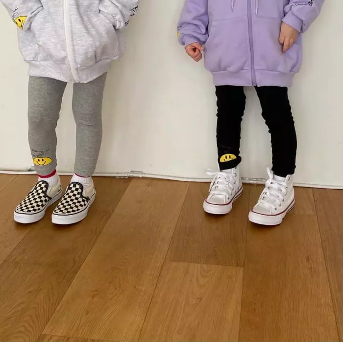 Garden - Korean Children Fashion - #minifashionista - Smile Leggings - 6