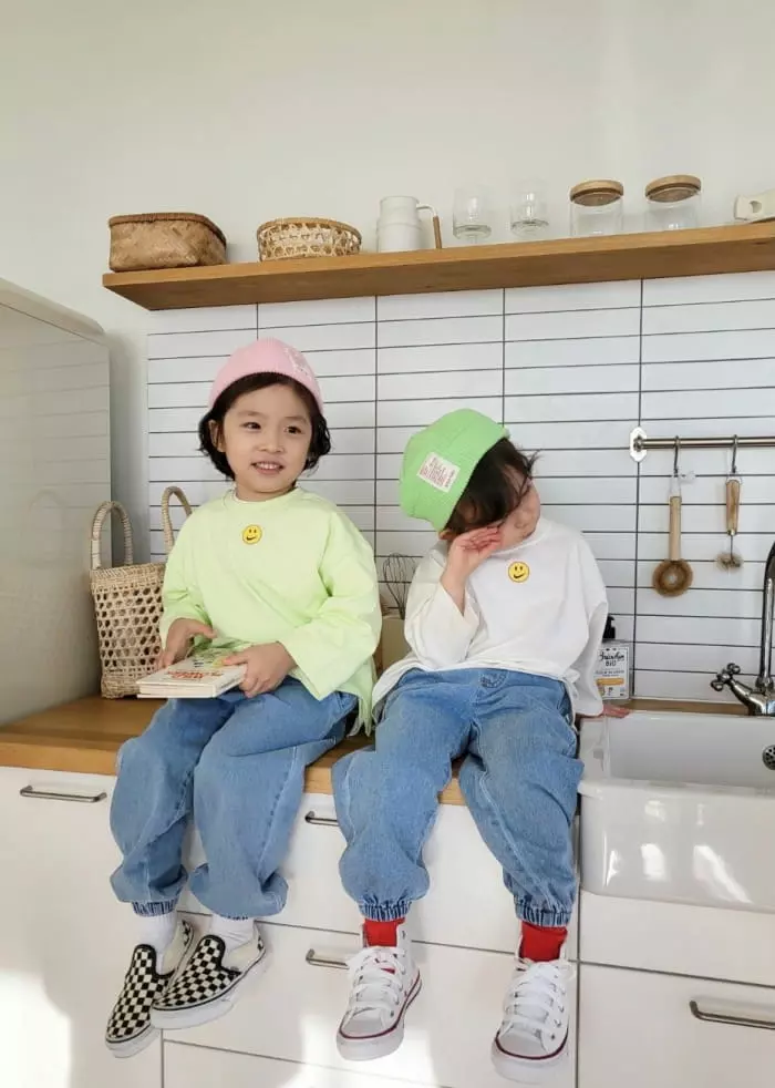 Garden - Korean Children Fashion - #prettylittlegirls - Jogger Jeans - 4