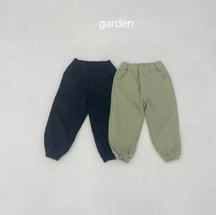Garden - Korean Children Fashion - #toddlerclothing - Cotton Jogger Pants - 6
