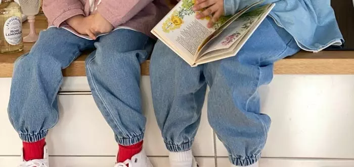 Garden - Korean Children Fashion - #toddlerclothing - Jogger Jeans - 5