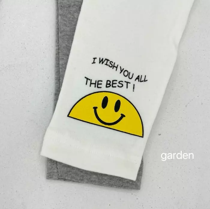 Garden - Korean Children Fashion - #toddlerclothing - Smile Leggings - 9