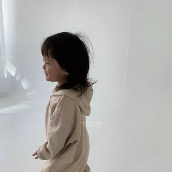 Go;u - Korean Baby Fashion - #babyboutique - Bebe Hoody Bodysuit - 8