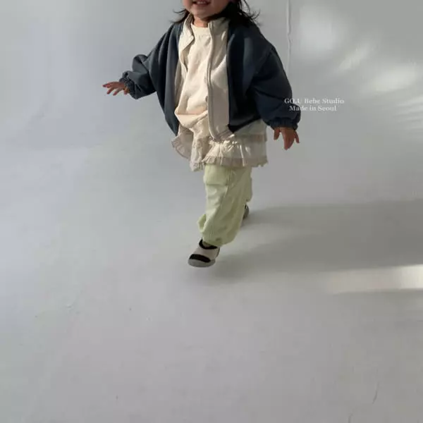 Go;u - Korean Baby Fashion - #babyboutique - Bebe Cnacan Apron  - 6