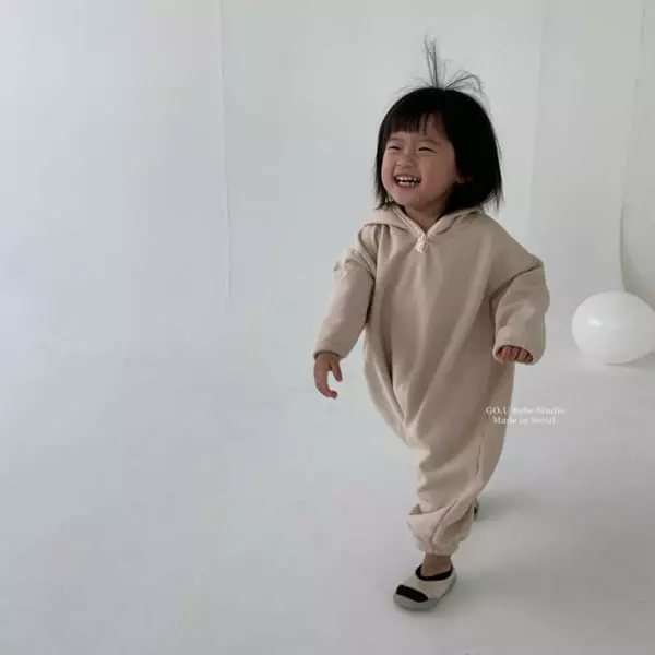 Go;u - Korean Baby Fashion - #babyboutiqueclothing - Bebe Hoody Bodysuit - 9