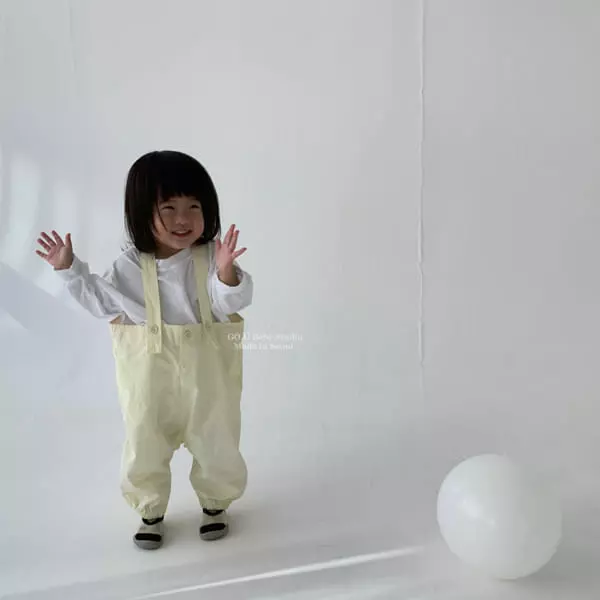 Go;u - Korean Baby Fashion - #babyboutiqueclothing - Bebe Cross Overall - 5