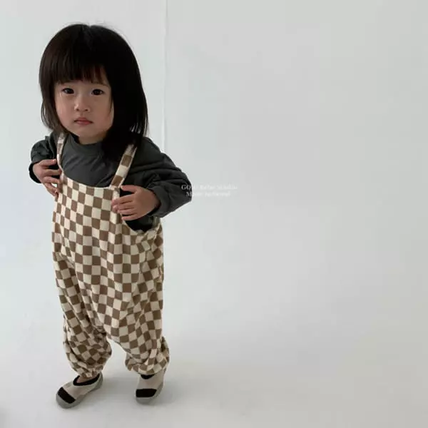 Go;u - Korean Baby Fashion - #babyboutique - Bebe Ggakdduk Overalls - 4