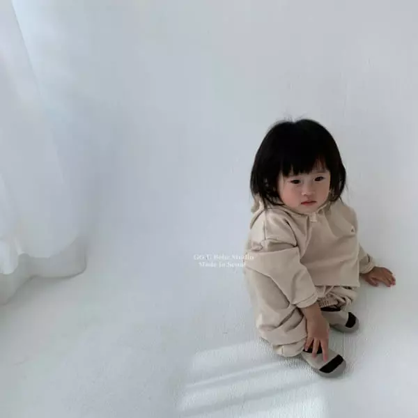 Go;u - Korean Baby Fashion - #babyclothing - Bebe Hoody Bodysuit - 10