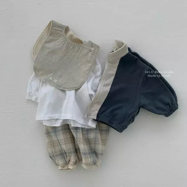 Go;u - Korean Baby Fashion - #babyfashion - Bebe Another Zip-up - 3