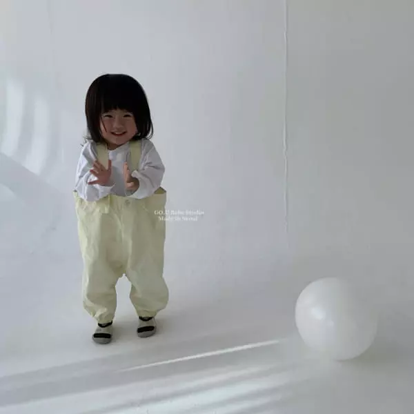Go;u - Korean Baby Fashion - #babyfashion - Bebe Cross Overall - 7
