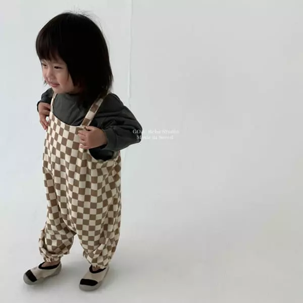 Go;u - Korean Baby Fashion - #babyfashion - Bebe Ggakdduk Overalls - 6