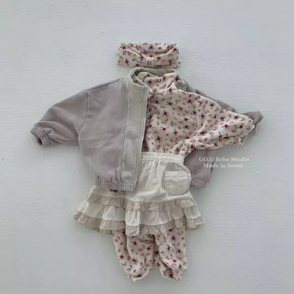 Go;u - Korean Baby Fashion - #babyfashion - Bebe Cnacan Apron  - 10