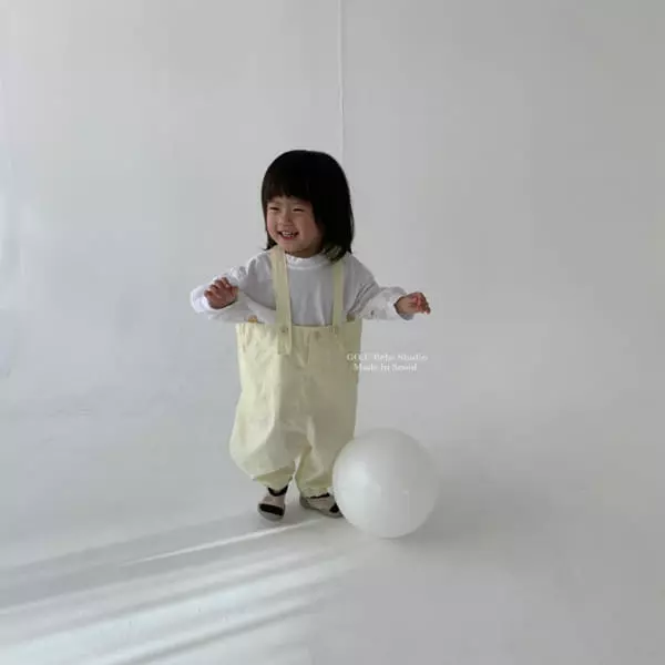 Go;u - Korean Baby Fashion - #babyfever - Bebe Cross Overall - 8