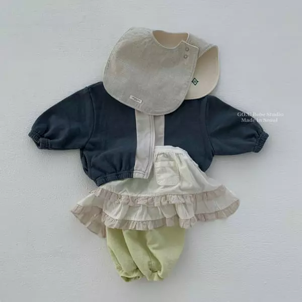 Go;u - Korean Baby Fashion - #babyfever - Bebe Spring Spring Bib - 10