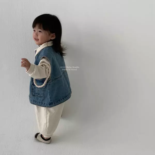 Go;u - Korean Baby Fashion - #babygirlfashion - Bebe Sailor Bodysuit - 11