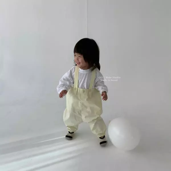 Go;u - Korean Baby Fashion - #babygirlfashion - Bebe Cross Overall - 9